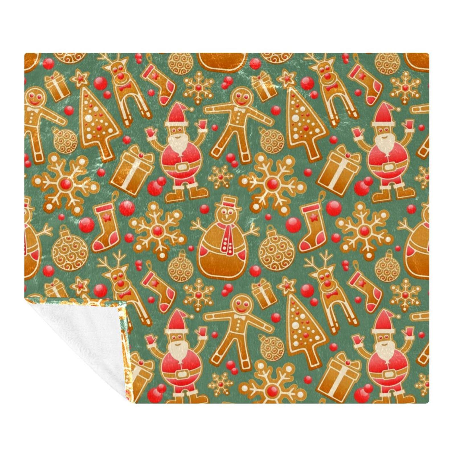 Couverture polaire de Noël pour des soirées cocooning au coin du feu