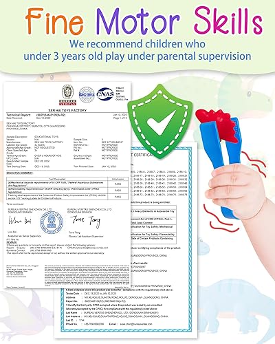 Miniatura 5 de Juguetes Montessori para contar dinosaurios con huevos de arcoíris, juguetes Montessori para niños de 3, 4 y 5 años, actividades de aprendizaje