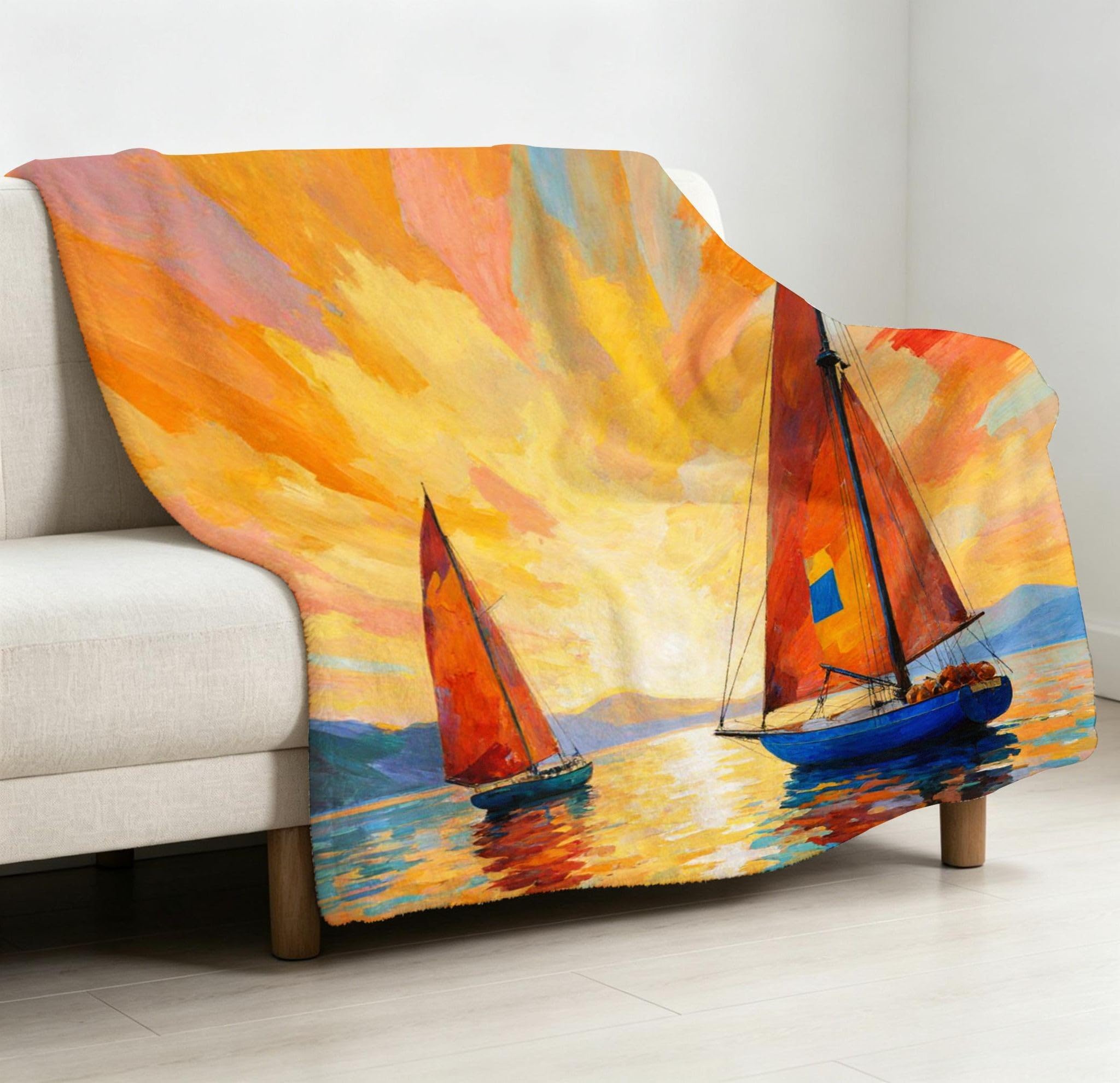 Manta XXL 240x260 cm Oso Animal Polar para Sofá Cama-A399