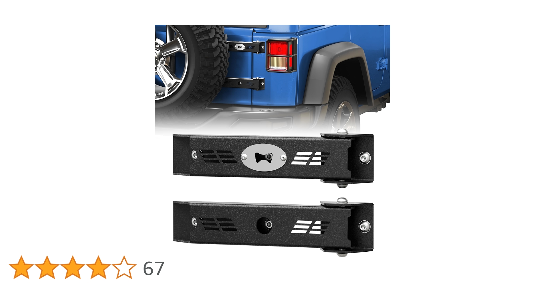 ラングラー JK テールゲート強化ヒンジ