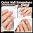 UNA GELLA Nail Tips Square: Pre-etched Matte Extra Short Square Soft Gel Nail Tips Full Cover 120pcs False Fake Nails Tips for Acrylic Nails Clear Gelly Tips Home DIY Salon 12 Sizes for Women