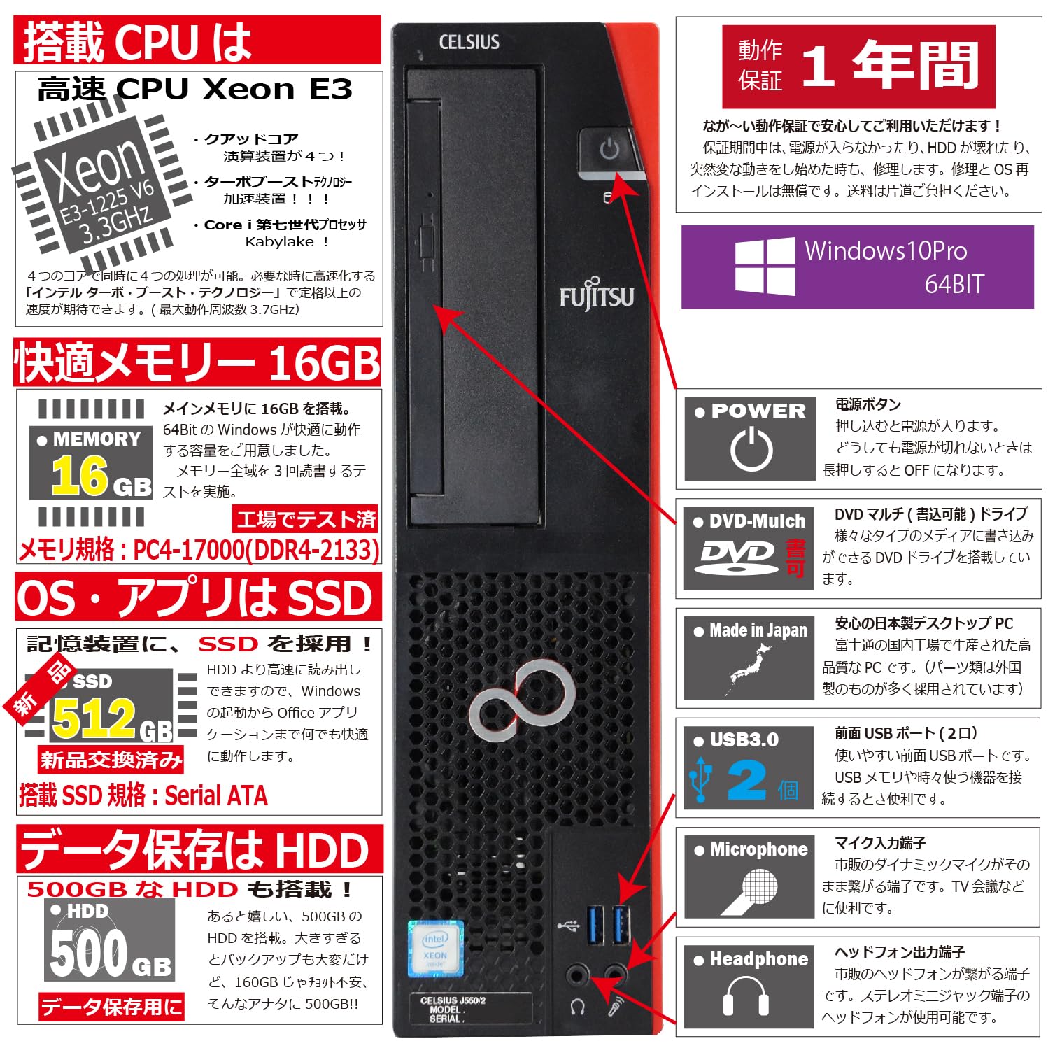 富士通CELSIUS J550/2 Xeon E3 NVIDIA P2000 Review: Fujitsu Celsius J550 - AEC Magazine