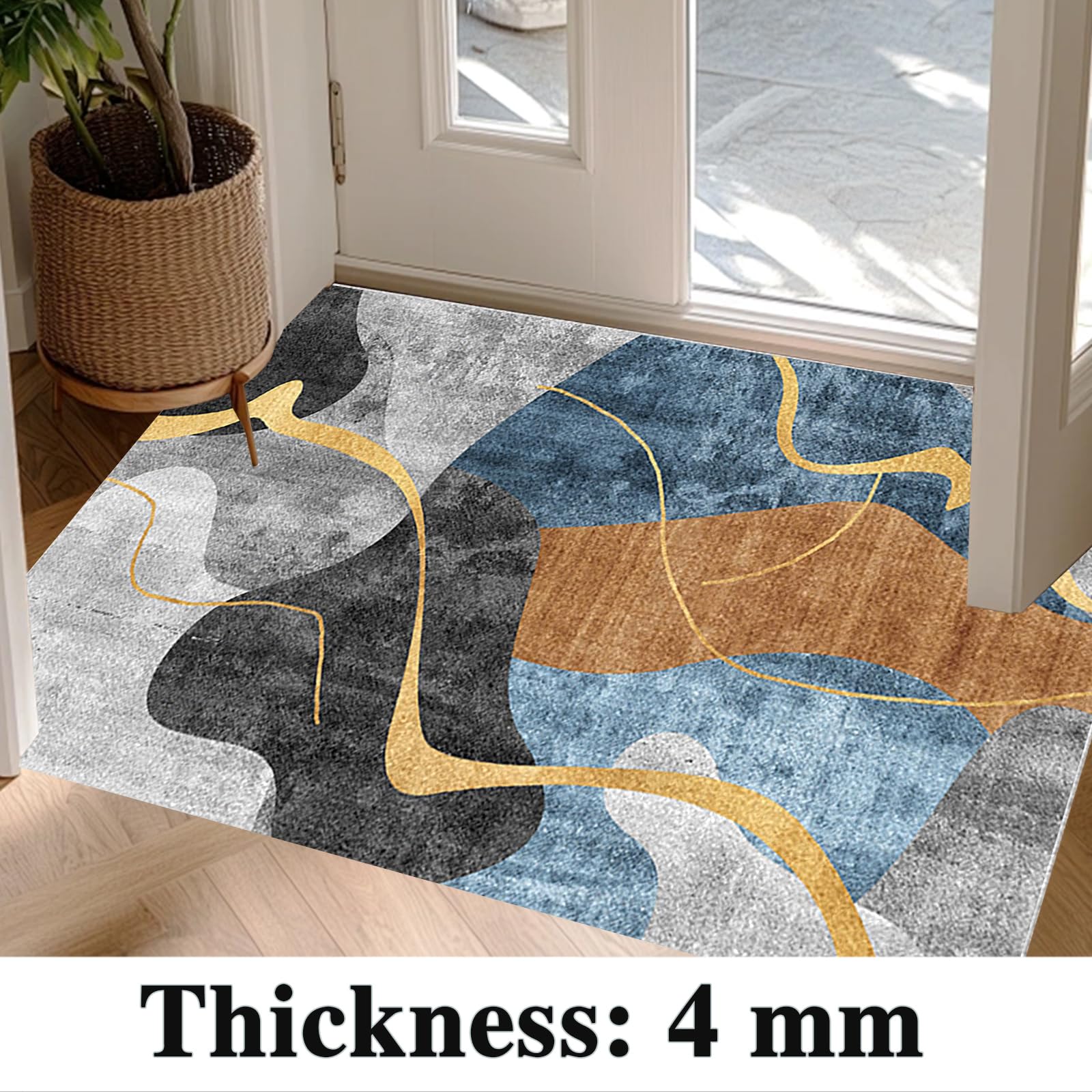 Alfombra Antideslizante Silla Oficina Gaming Alfombra Silla Escritorio Lavable 80 x 120 cm Alfombrilla Protectora Suelo para Silla de Oficina Alfombrilla Protección para Suelos Duros Laminado Parqué