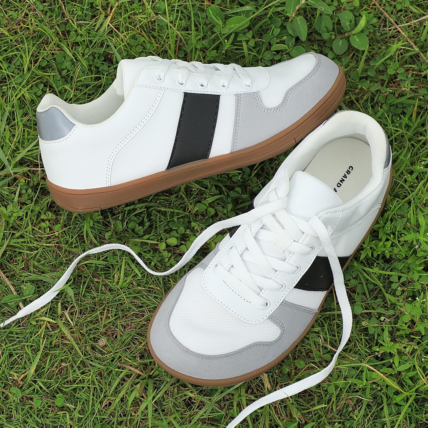 Grand Attack Barefoot Shoes for Womens Mens Wide Toe Minimalist Zero Drop Fashion Walking Sneakers - Image 7