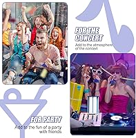 Vista 6 de Yeshone 48 cencerros de metal con asas que hacen ruido fuerte, cencerros de percusión de mano pequeños para eventos de fútbol, bodas, graduaciones