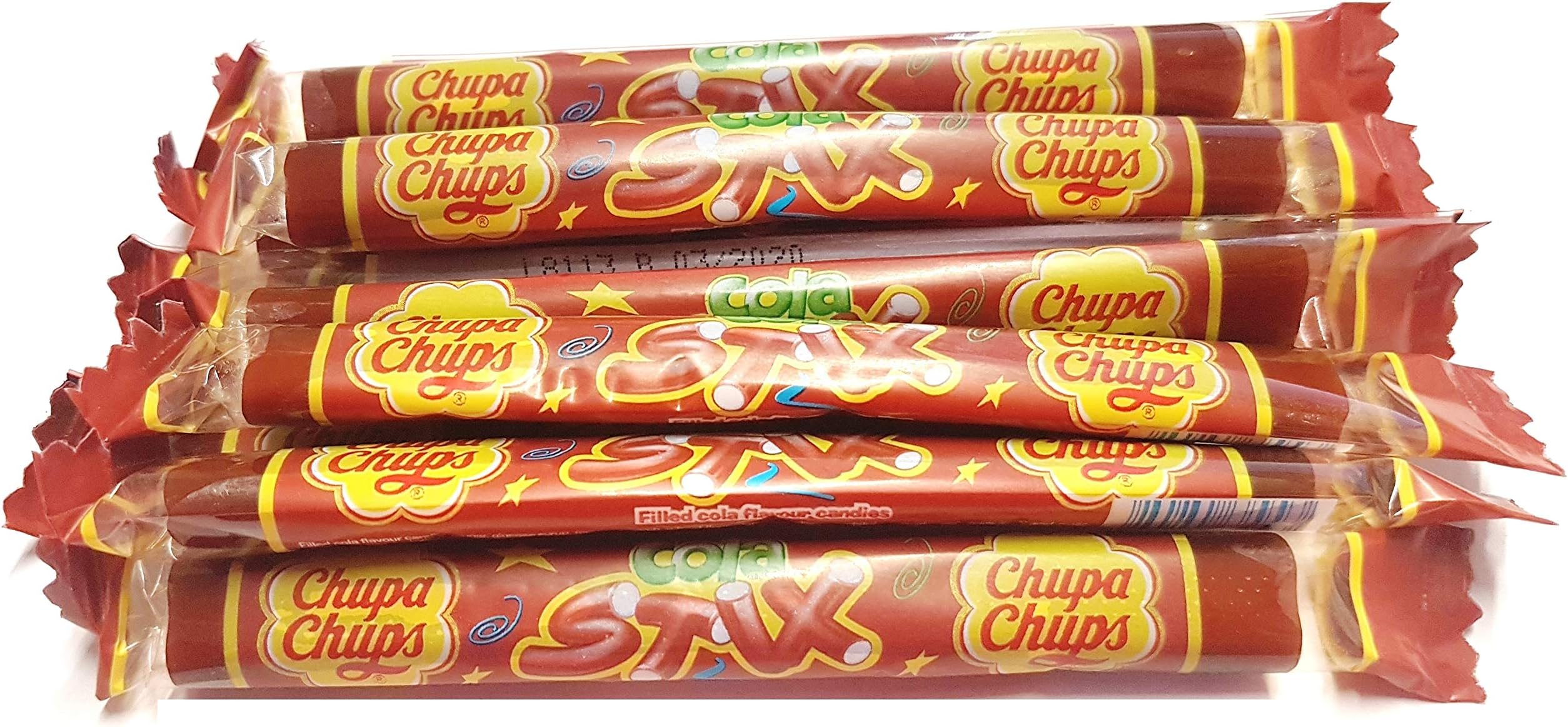 10 x Cola Stix Chupa Chups Fruity Sweets