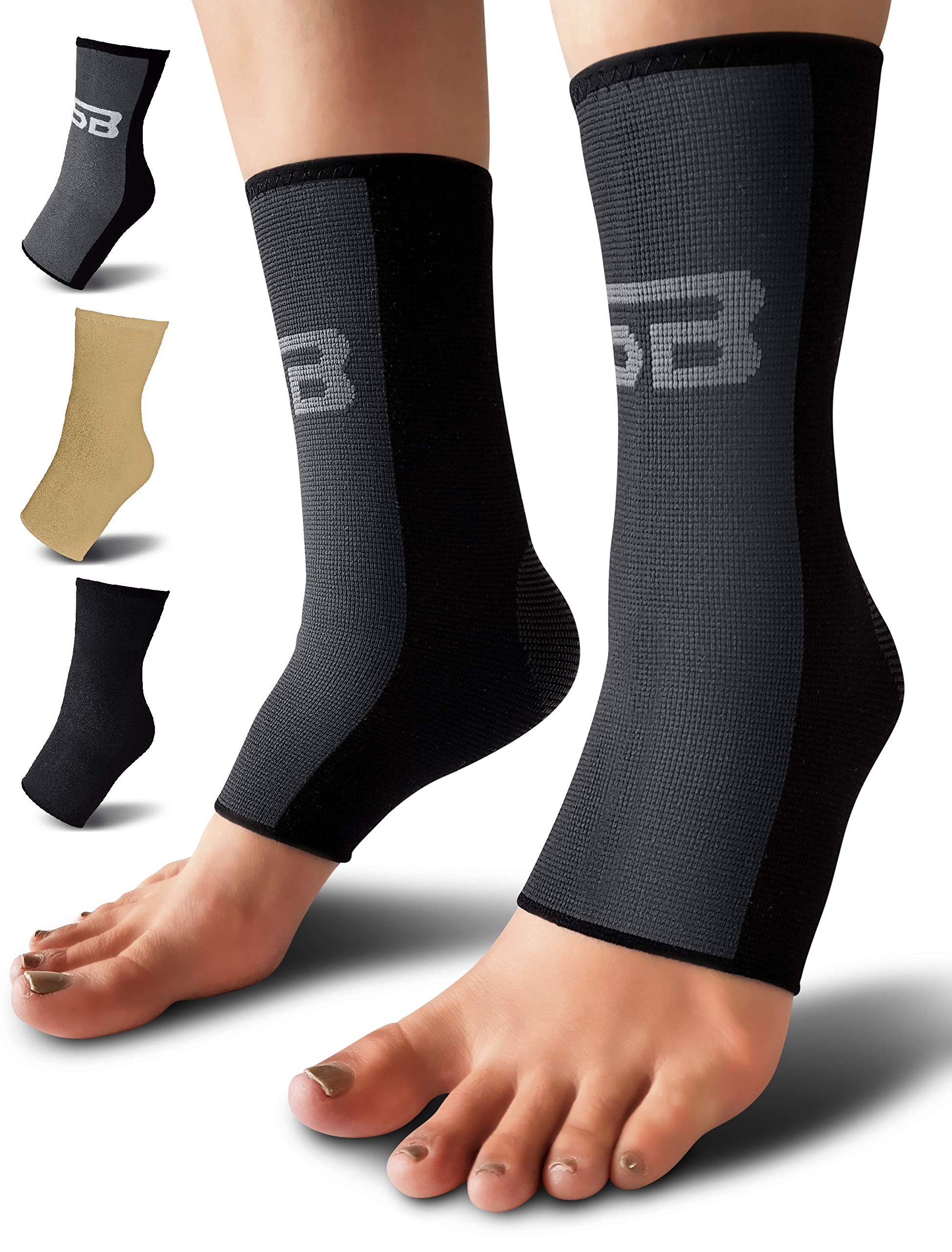 Buy SB SOX Compression Ankle Brace (Pair) Great Ankle Support That