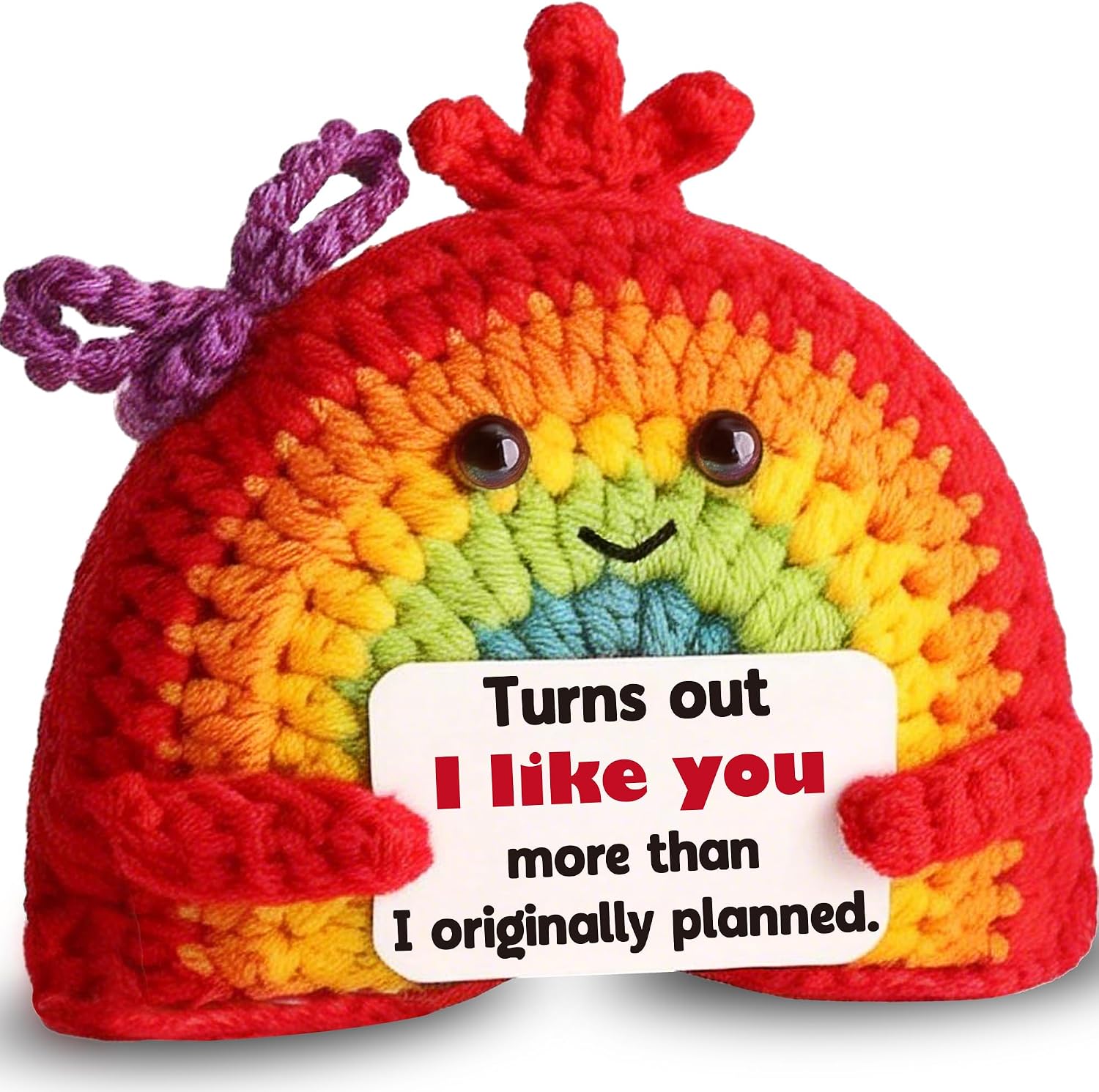 Funny Mothers Day Day Gifts for Wife Valentines Day Gifts for Wifes Husband,Birthday Gift for Couple Her Boyfriend Girlfriend, Long Distance Relationship Gift Rainbow