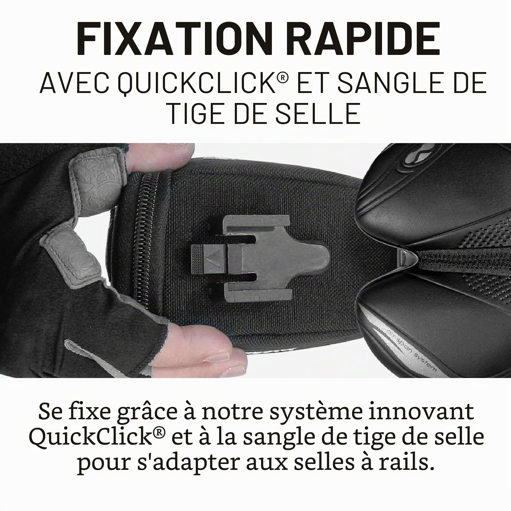 TOPEAK Aero Wedge Pack Sacoche de Selle – Taille M