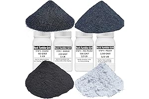 3 LBS Rock Tumbler Grit Set: Ideal Accessory for Rock Polishing and Tumbling