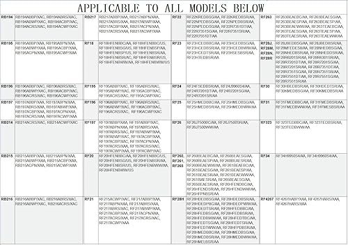 Miniatura 7 de DA81-06013A DA31-00287A Motor del ventilador del evaporador del refrigerador compatible con refrigerador Samsung RF28HDEDBSR/AA RF28HFEDTSR/AA