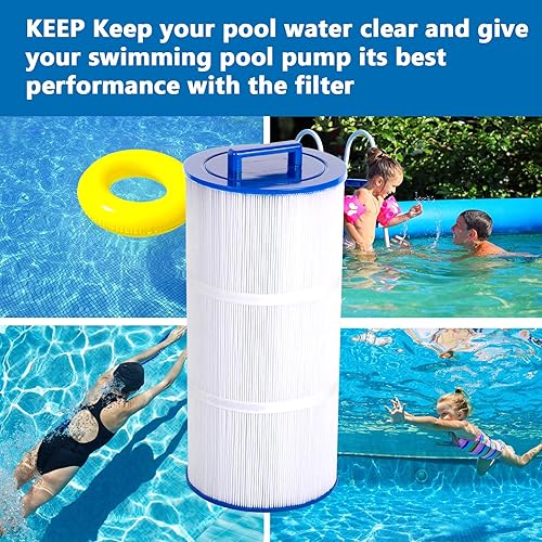 Miniatura 6 de PLLUCID C-7375 Filtro de spa compatible con cartuchos de filtro Pleatco PCD75N, Unicel C-7375, FC-3964, Caldera Spa 75, 1019301, 75 pies cuadrados,