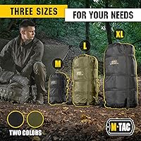 Vista 2 de M-Tac Saco de compresión para saco de dormir militar resistente al agua, bolsa de compresión ligera de nailon para viajes, campamento, senderismo