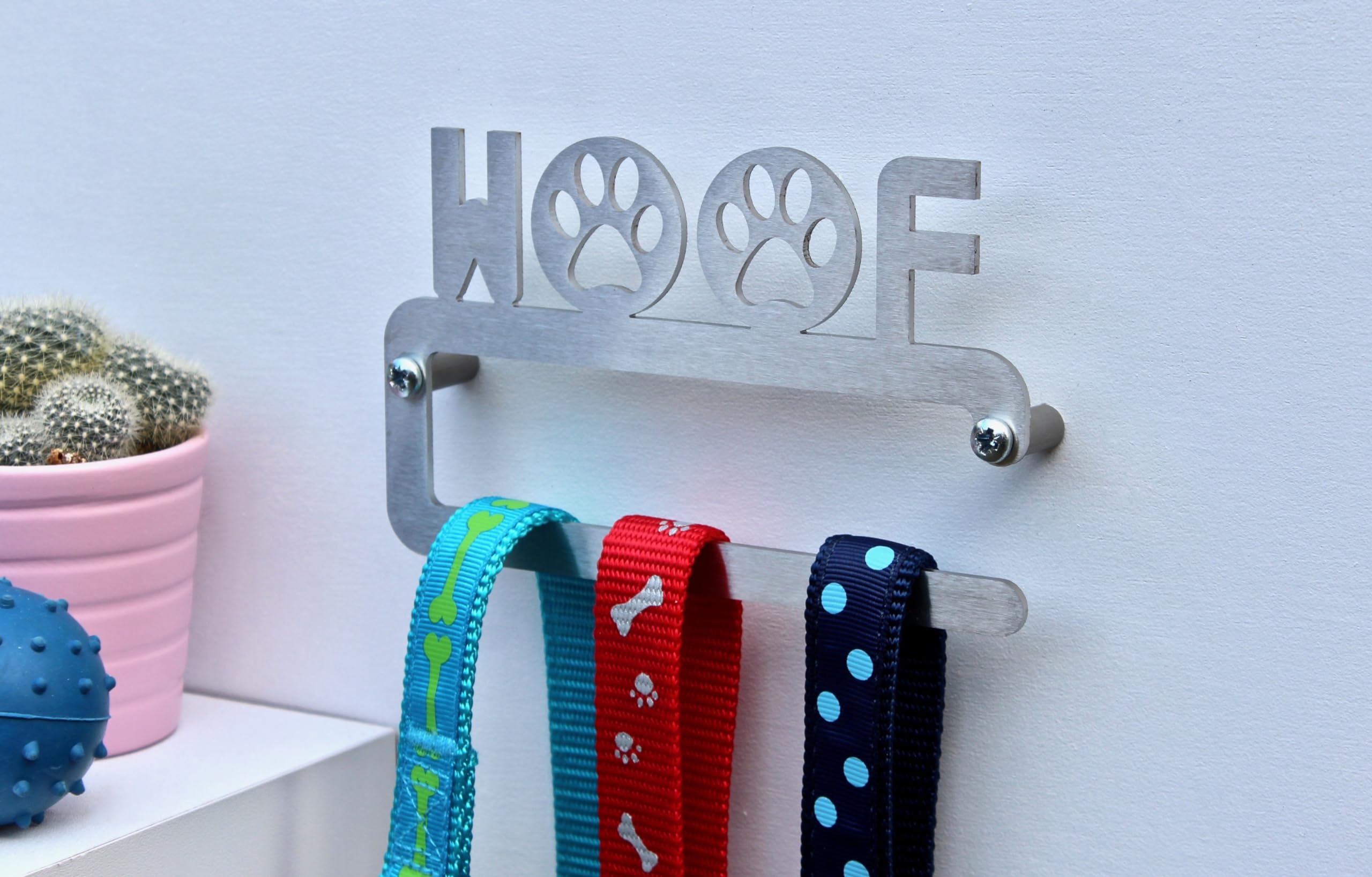 Love Bone Hundeleinenhalter Aus Edelstahl – Wandhalterung Für Leinen & Zubehör (13,8 Cm)