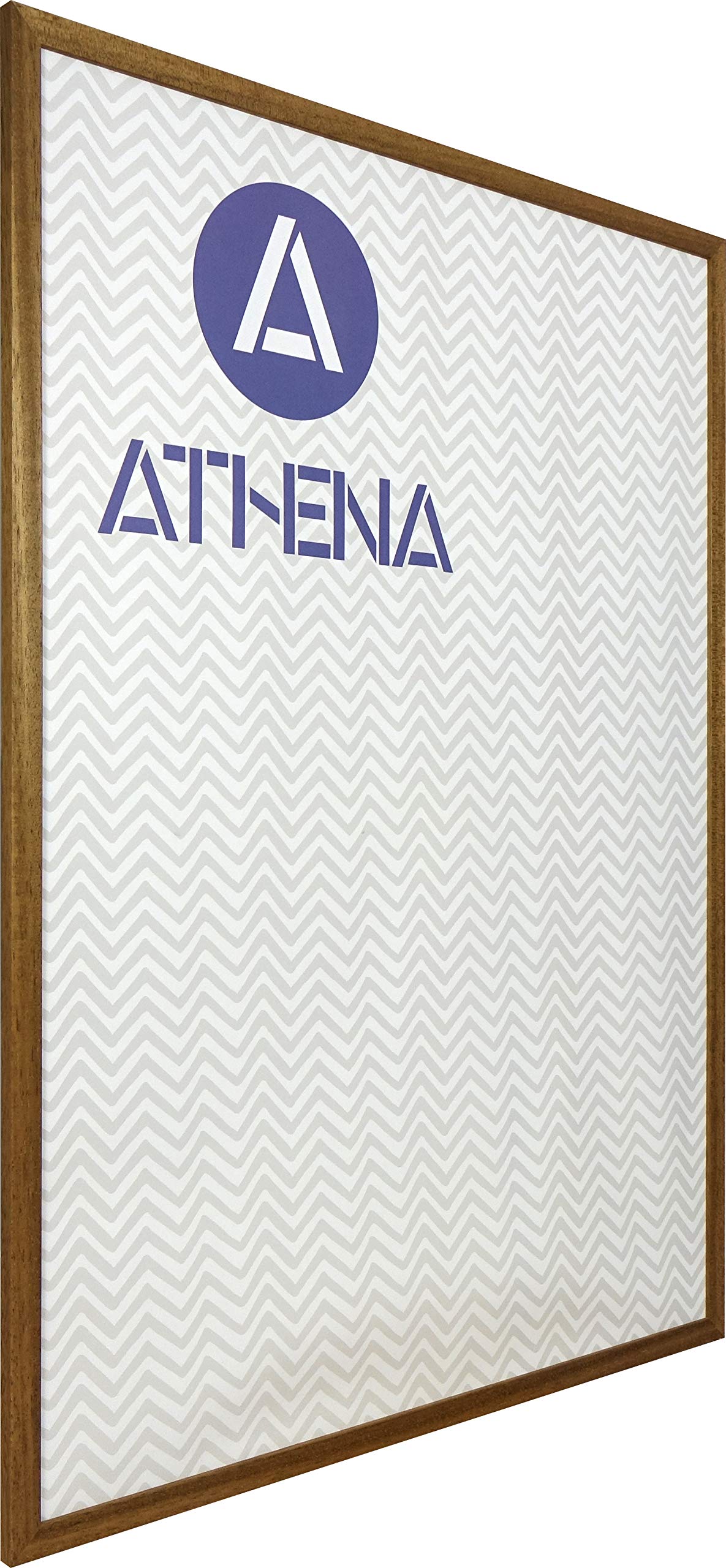 Athena Oak Honey Thin Premium Wood Picture Frame - 36" X 24" - Photo Frame With Clear Styrene Sheet & Wall Mounted Hook