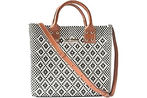 Panda Plastic Handwoven Tote Bag