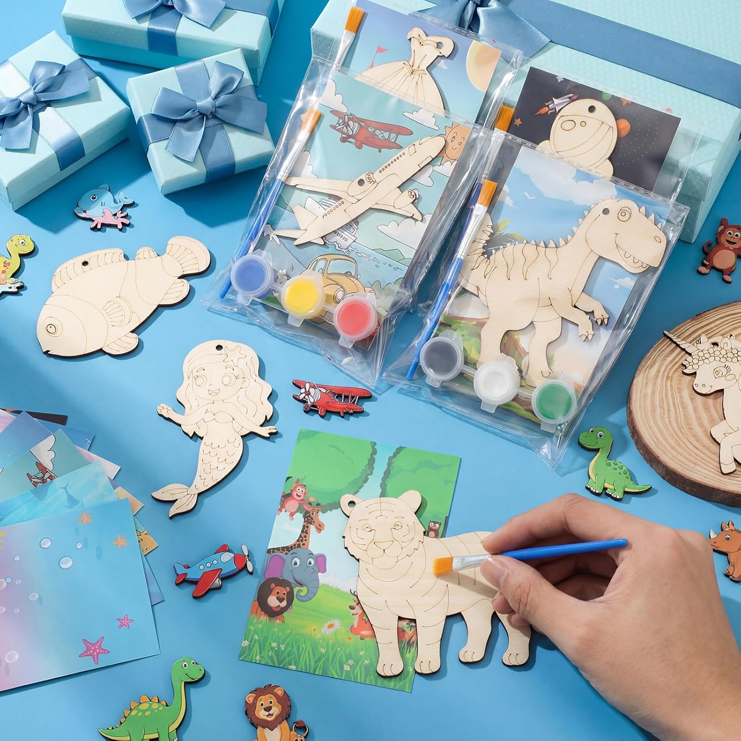 Saypacck 24 Pcs Animal Theme Party