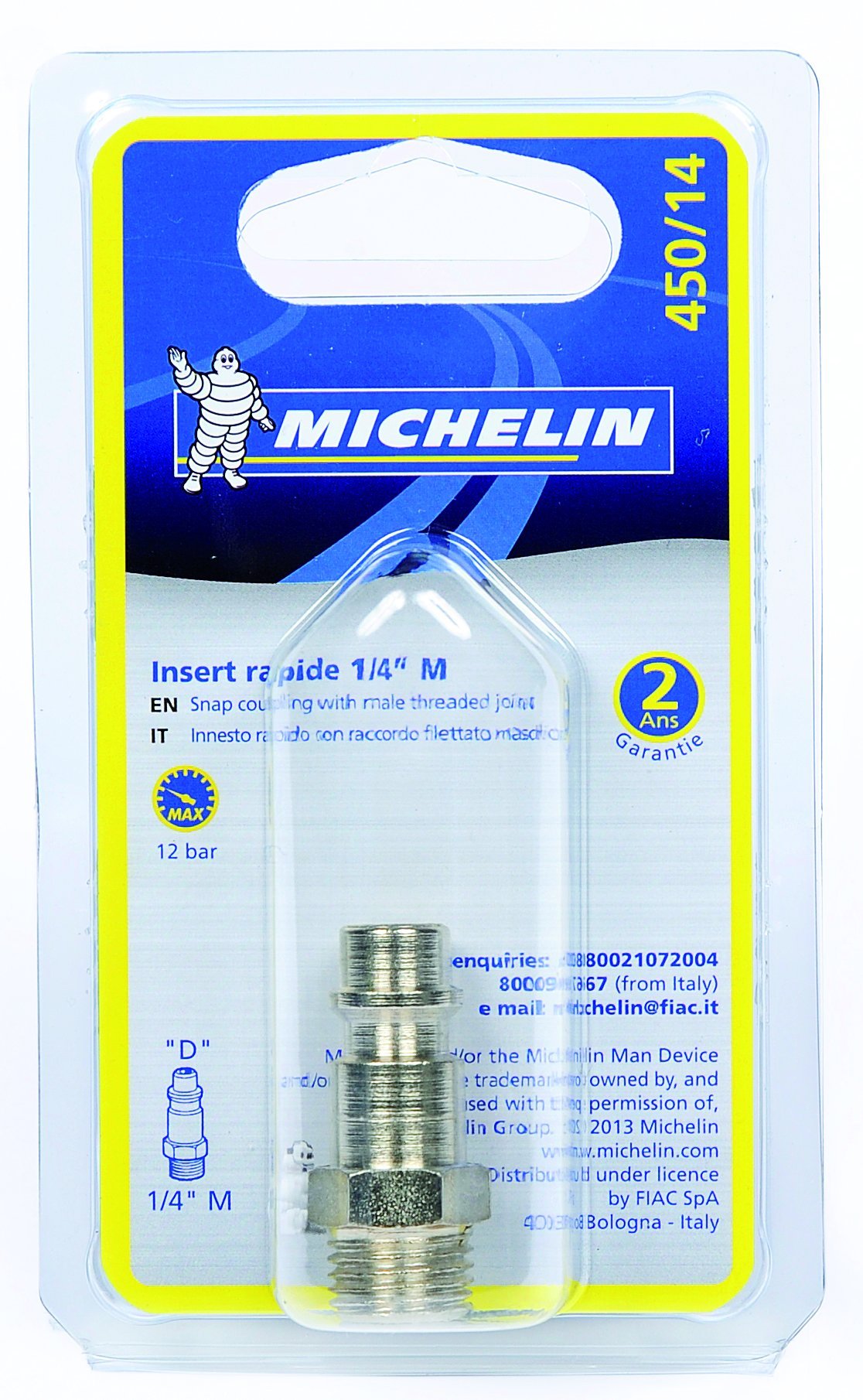 Michelin6744501402 Quick Insert 1/4 Male