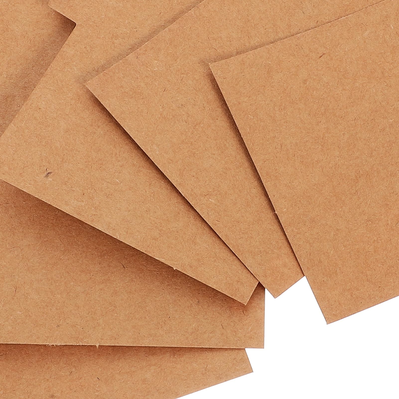HOMSFOU 80 Sätze Oxford Index Cards Praktische Trennblätter für Ordner pro Set aus Braunem Kraftpapier für Büro und Studium