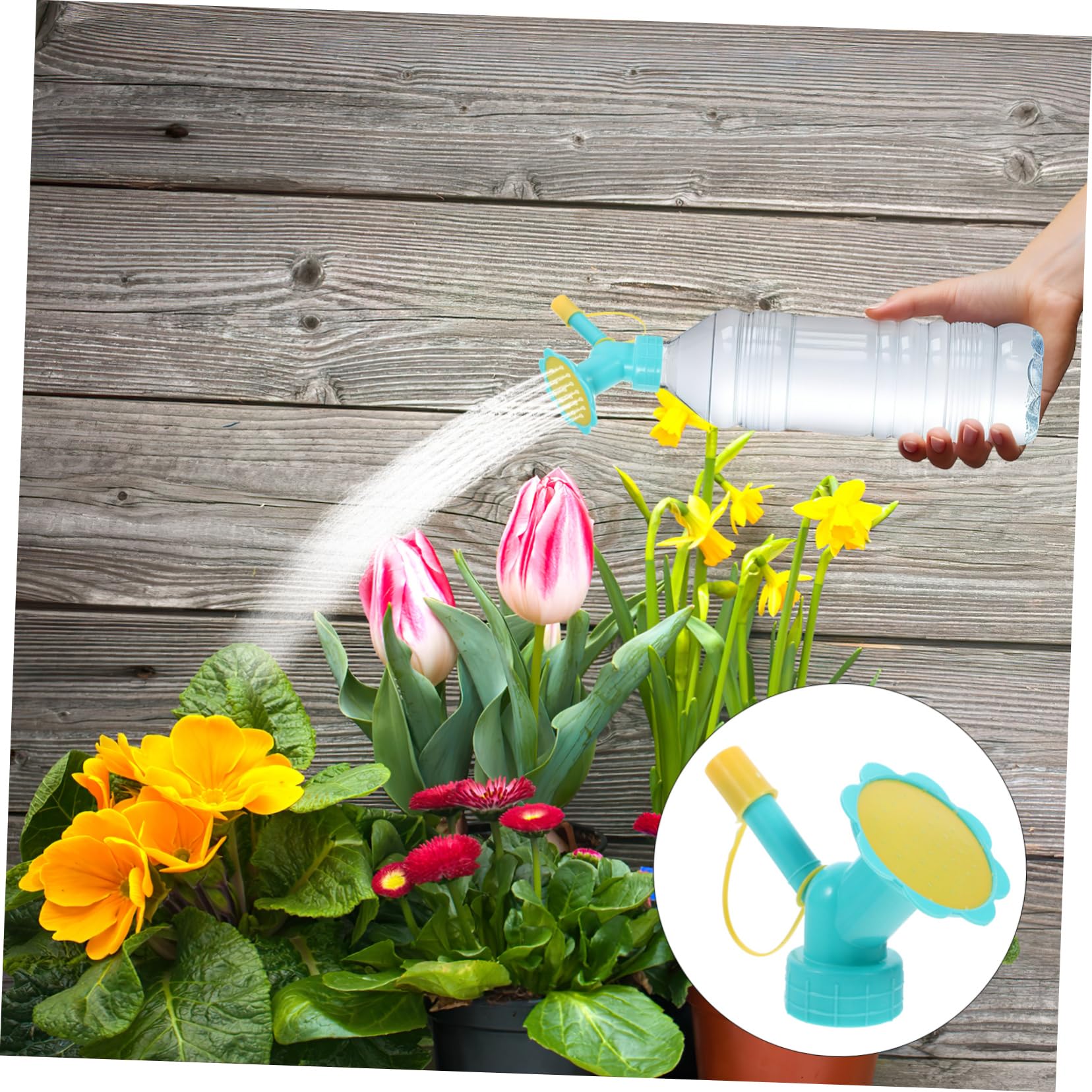 SOLUSTRE 50stücke Sprühköpfe Für Gießkanne Austauschbare Bunte Bewässerungsköpfe Für Pflanzenpflege Für Blumen Und Gartenarbeiten