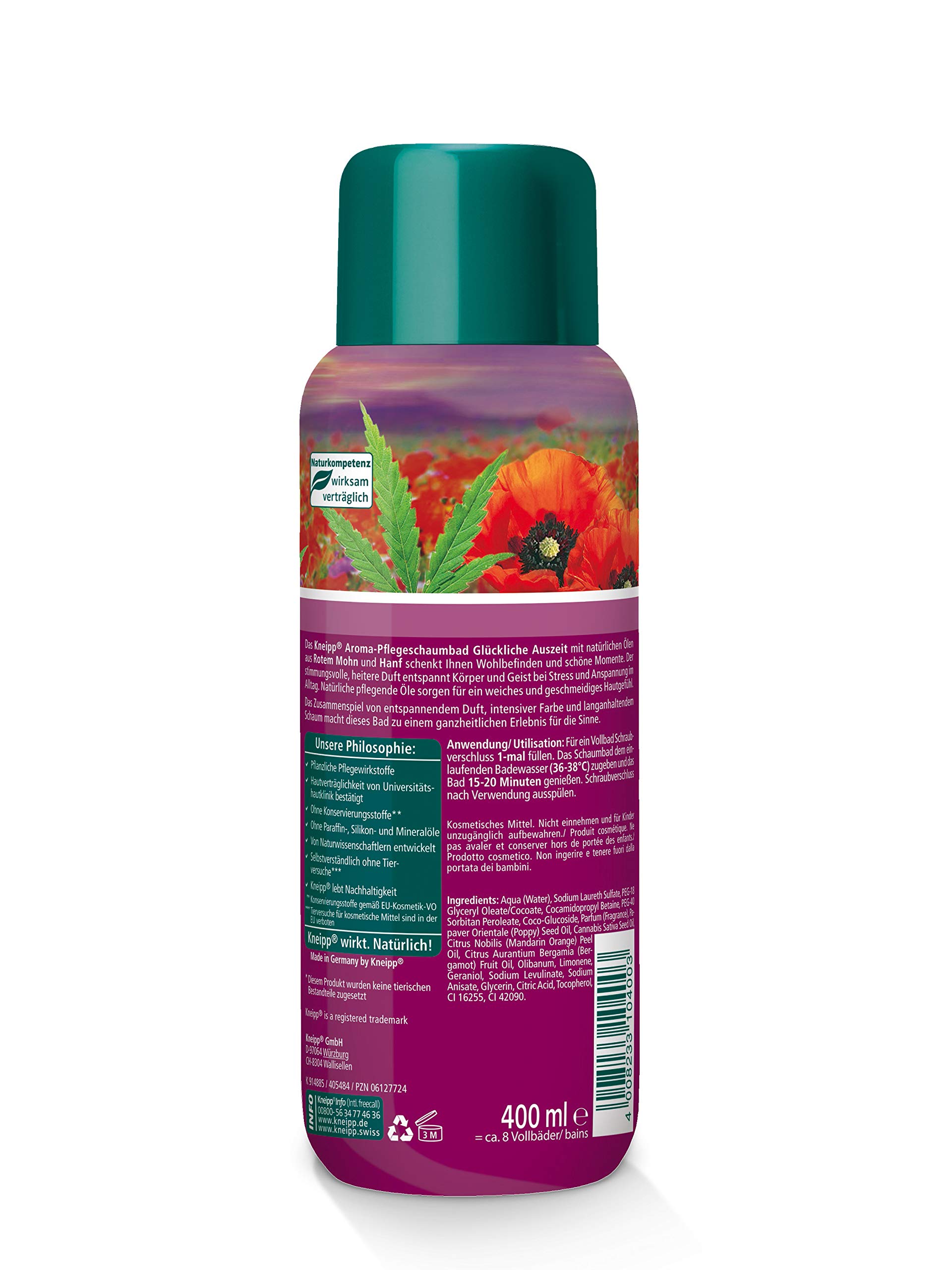 Kneipp - Huile de Bain Aromatique Douce Rêverie - 3 x 400 ml