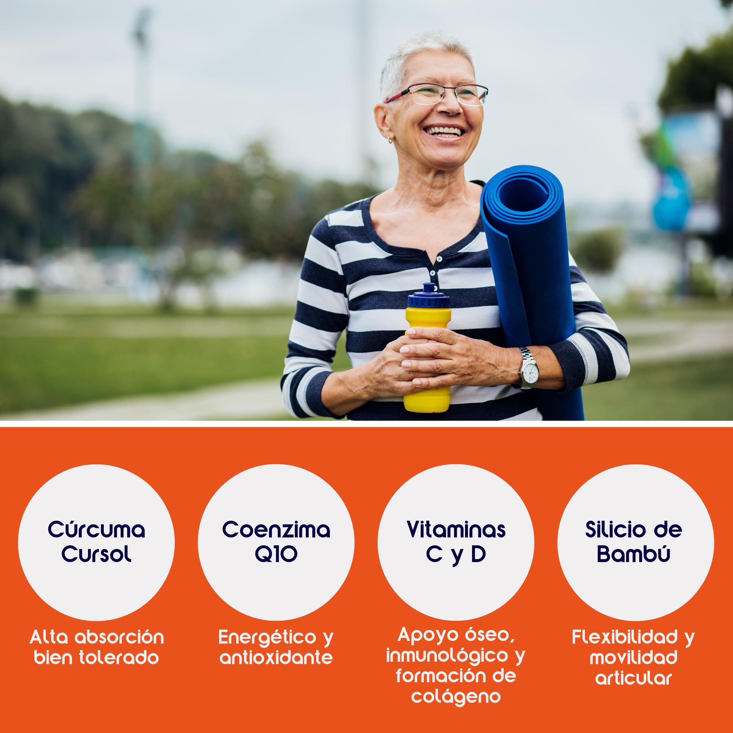 Margan Biotech Fitokur, 60 cápsulas | Cúrcuma Cursol | Extractos Vegetales | Coenzima Q10 | Vitamina D y C | Complementos Alimenticios para el Cuidado de la Salud Osteoarticular