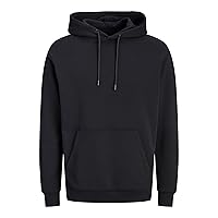 FELPA Uomo JACK&JONES 12249340 BRADLEY HD BLACK