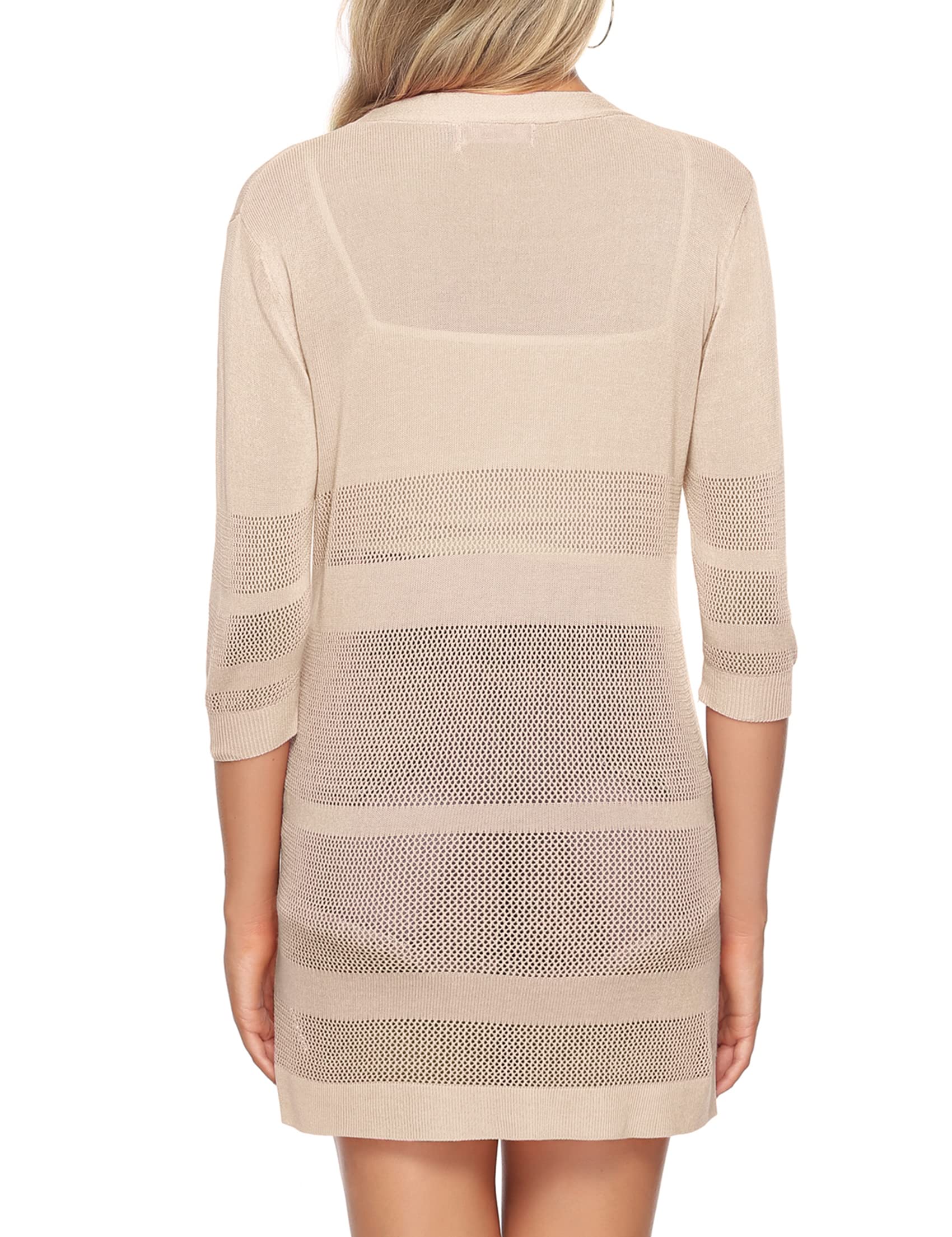 Sykooria Damen Cardigan Jersey de Punto Mujer (Pack de 1)