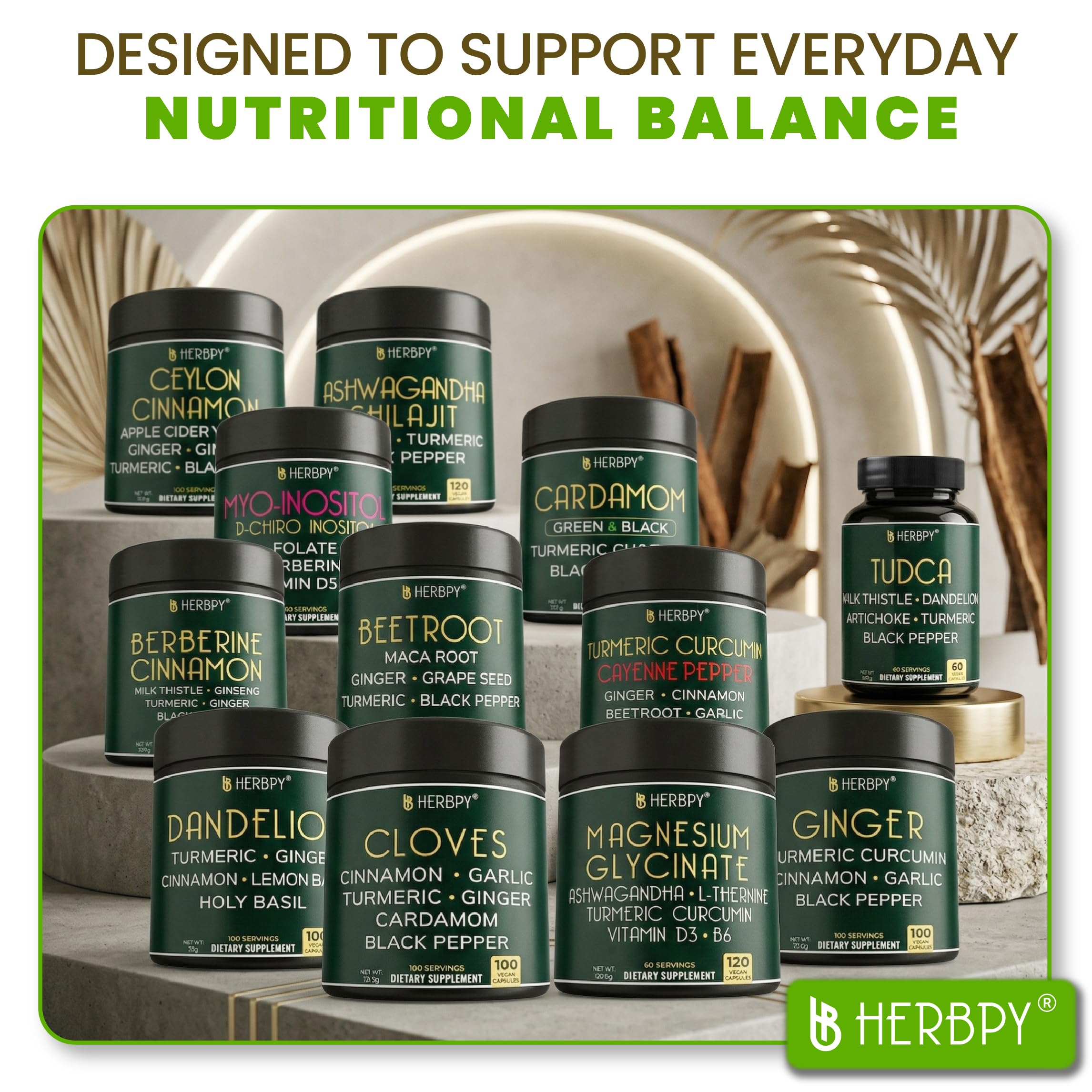 Herbpy 5in1 Ginger and Turmeric Supplements for Digestion & Immune Health — Amazon image 7