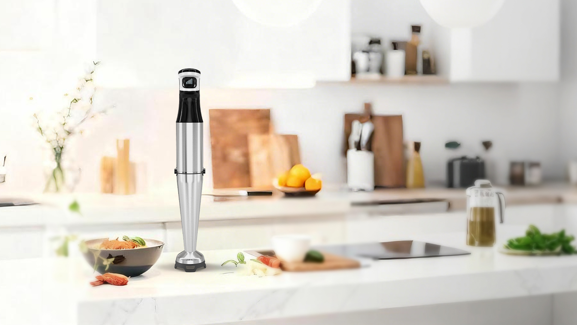 Amazon | LAZYME ハンドブレンダー 【無段階変速】電動ハンドミキサー