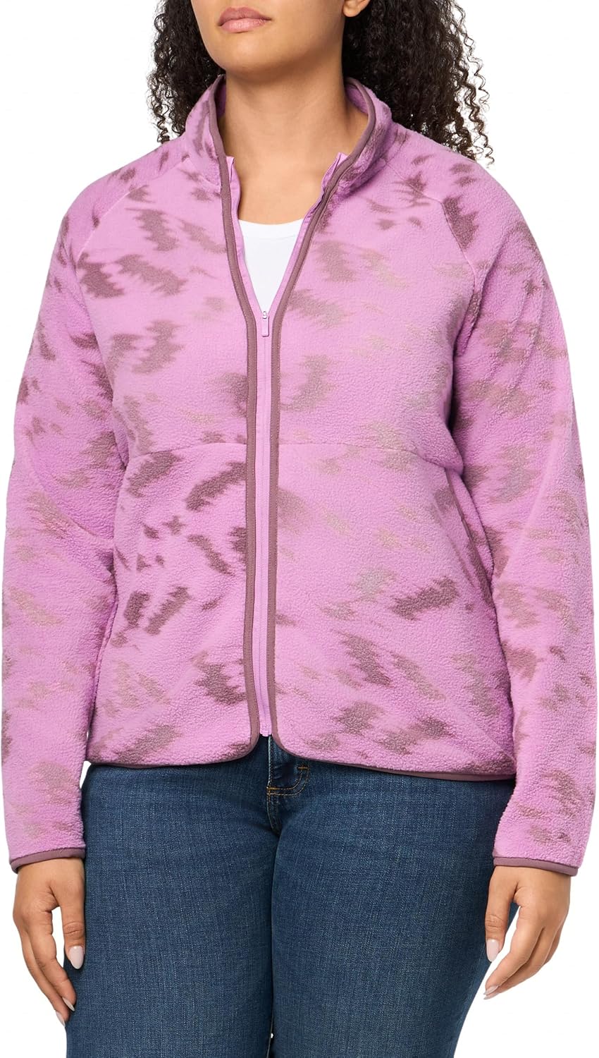 adidas Womens Ultimate365 Printed Fleece Jacket