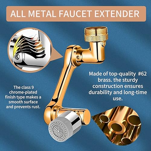 Miniatura 6 de Accesorio de grifo para fregadero de cocina, manguera de fregadero FIRMER con rociador de mano, accesorio de rociador de fregadero de utilidad