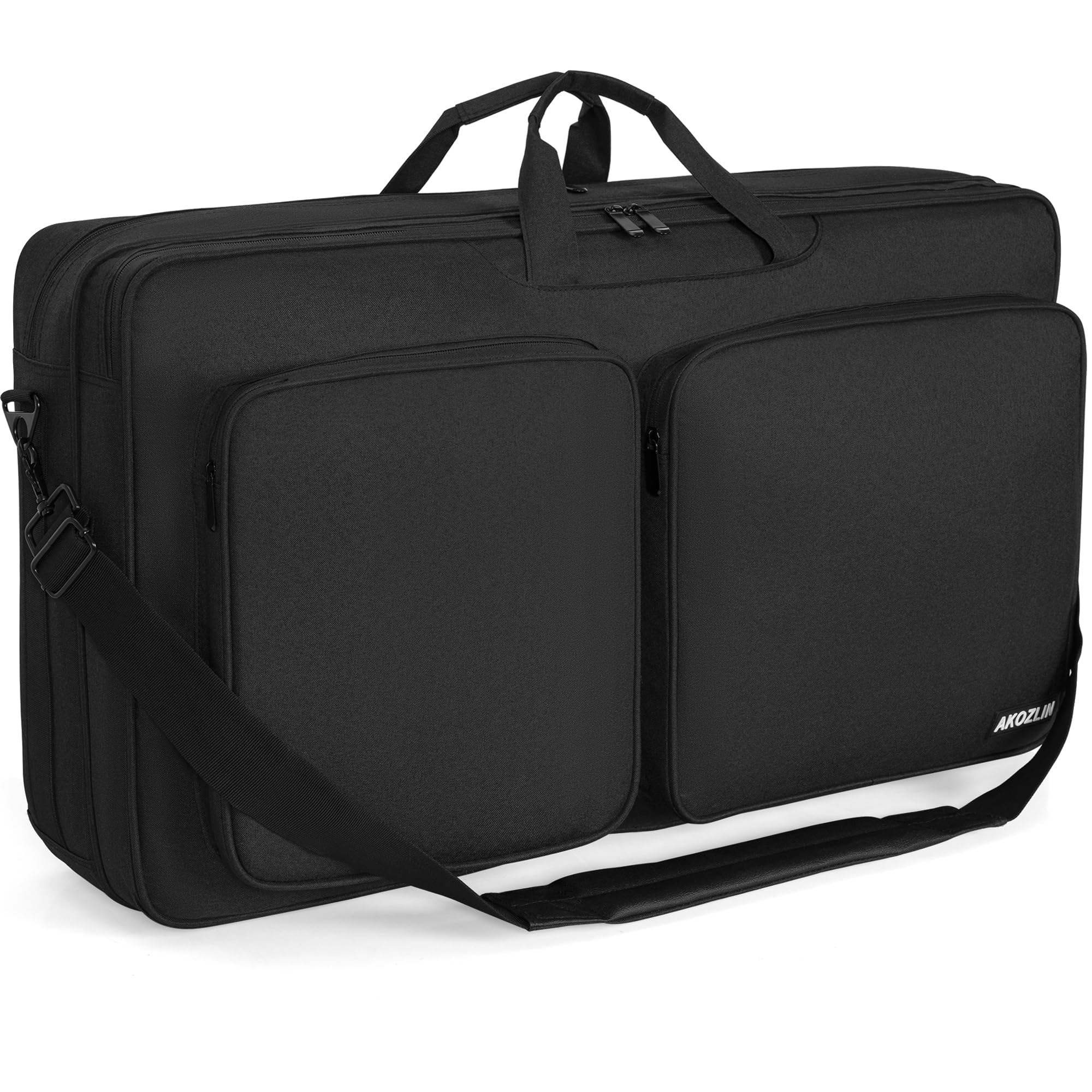 AKOZLIN Portable Baggage für Pioneer DDJ-Controller FLX4/REV1/SB2 | Portable, Doppellagig,54 x 32 x 14 cm Negro