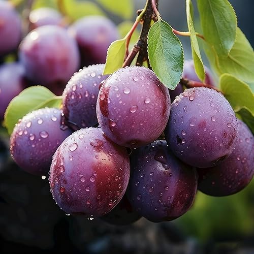 10 semillas Prunus Domestica para plantar, semillas de árbol frutal de ciruelo perenne, semillas de árboles frutales sin OMG para el jardín del