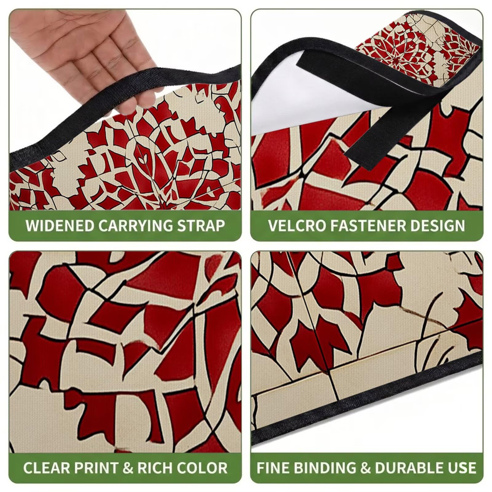 Grande Coperta de Picnic 200x300 cm, Rosso Manta Picnic Impermeable Anti-Sabbia Manta de Playa Pieghevole, Outdoor Picnic Blanket per Spiaggia, Camping, Giardino, Trekking - crema (4) FZ-119