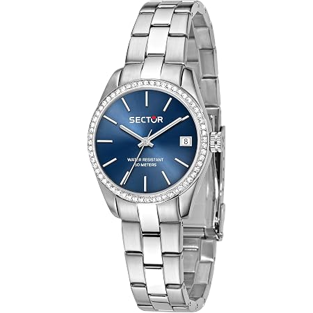 Sector No Limits Orologio Analogico al Quarzo Donna con Cinturino in  Acciaio Inox R3253579517 : Amazon.it: Orologi