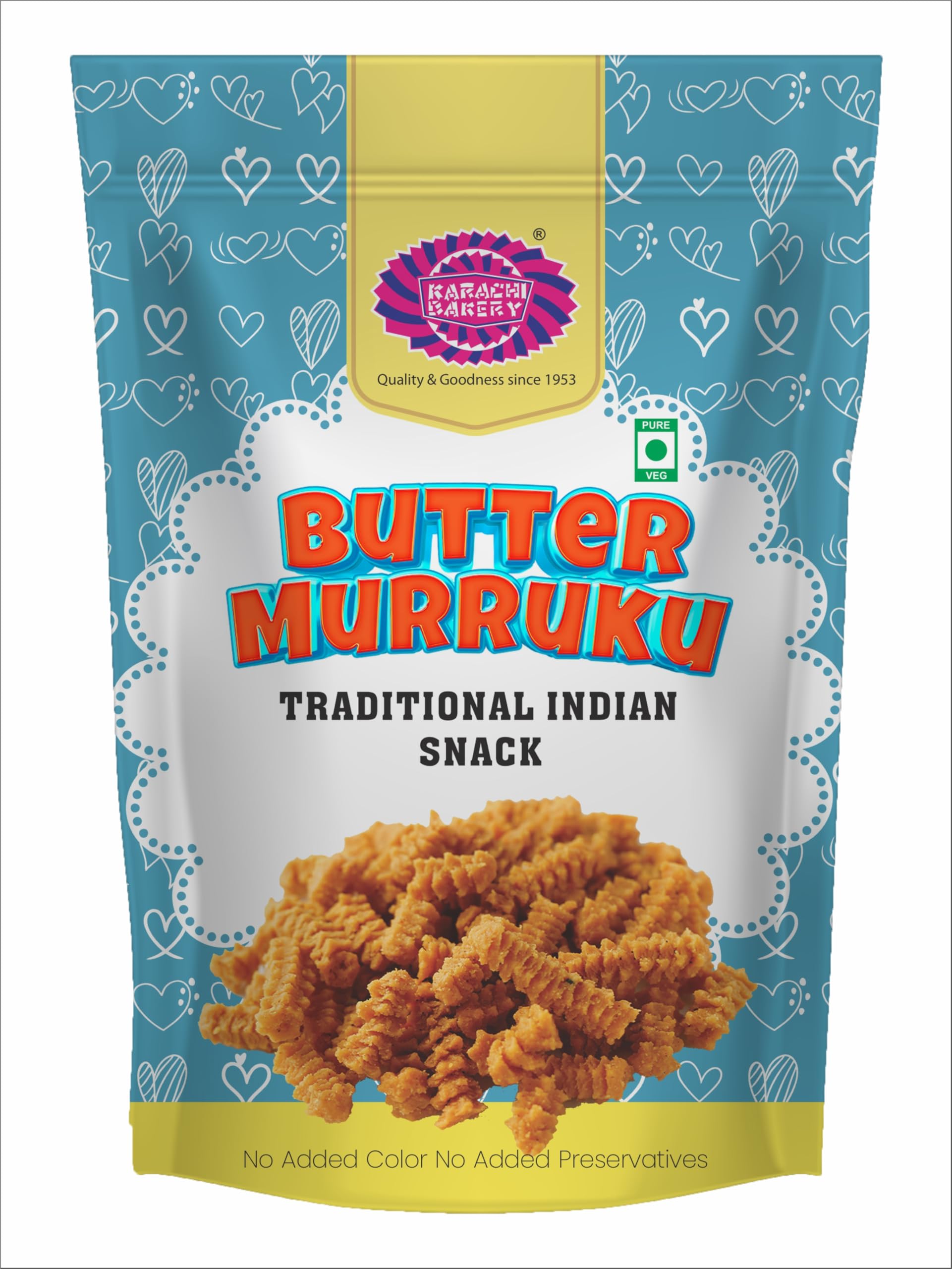 Karachi Bakery Murukku | Traditional South Indian Crispy Snack | Ready to Eat Namkeen | Vegetarian Snack (150 g)-image-20