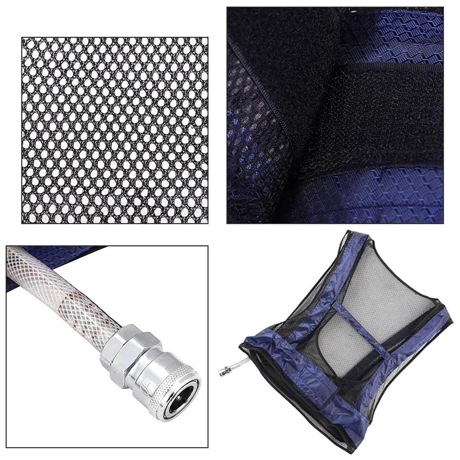 Accessoires de refroidissement à air comprimé en acier soudé pour la sécurité industrielle sur le chantier, équipement léger résistant à la chaleur, gilet pour systèmes de pression d'air de soudage