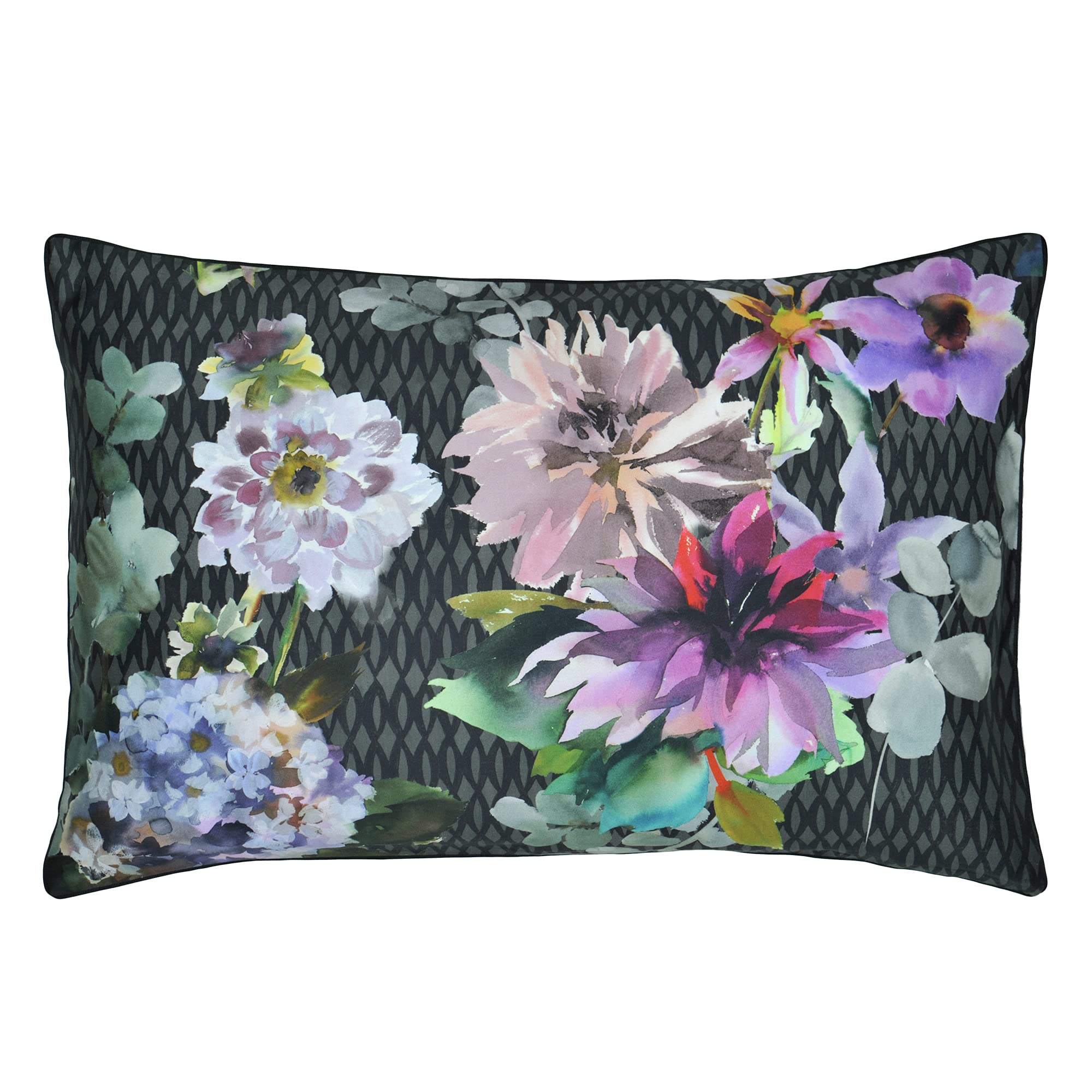 ESSIXDesigners Guild Shalimar Garden Pillow Case, Cotton, Amethyst, 50 x 75 cm