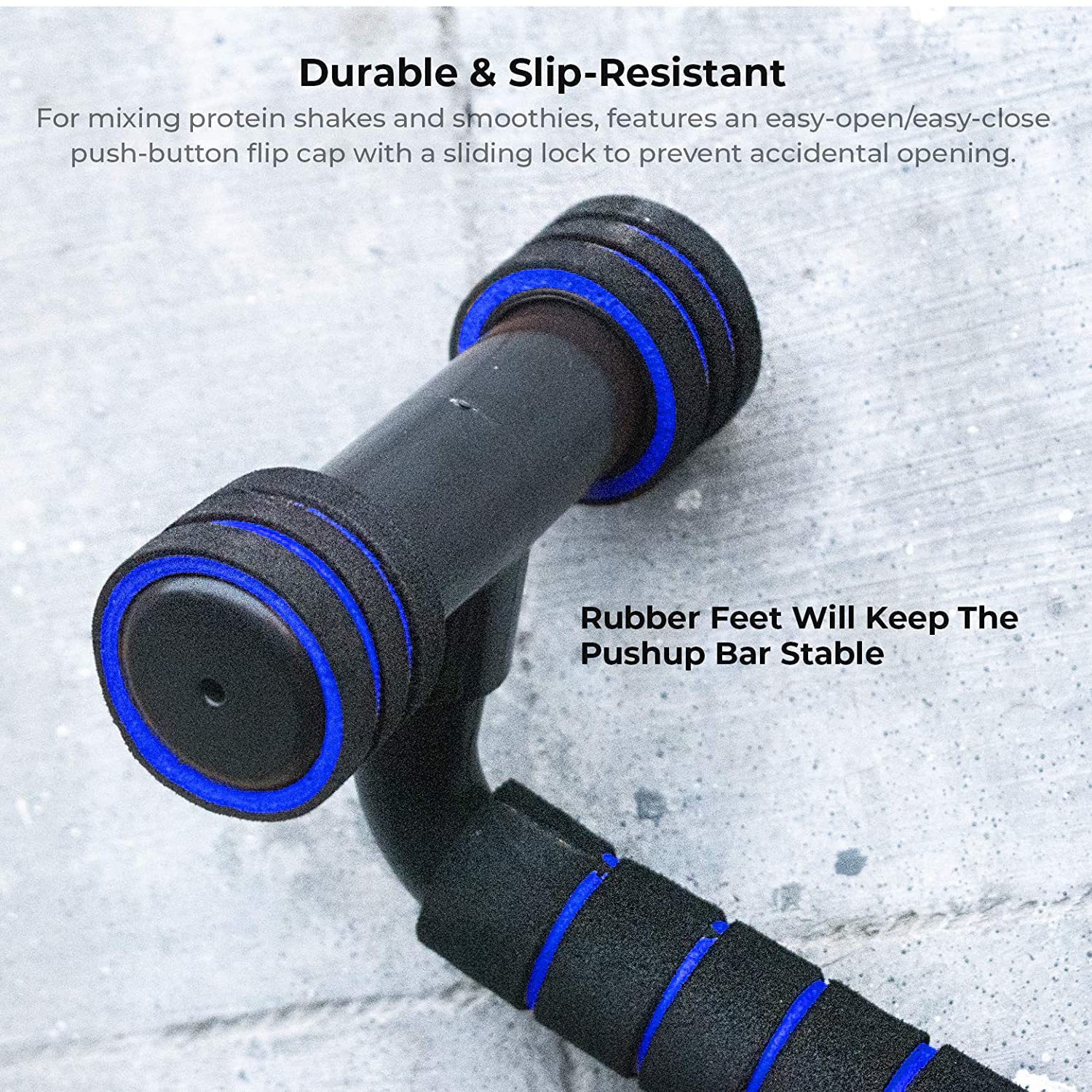 AMIFIT Push Up Bar Stand For Gym & Home Exercise (Multicolor) 2