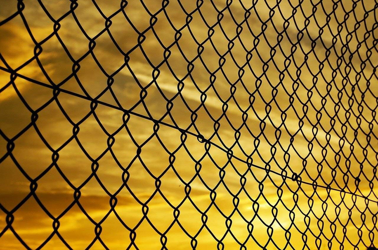 4' X 50' Black Coated 9ga Chain Link