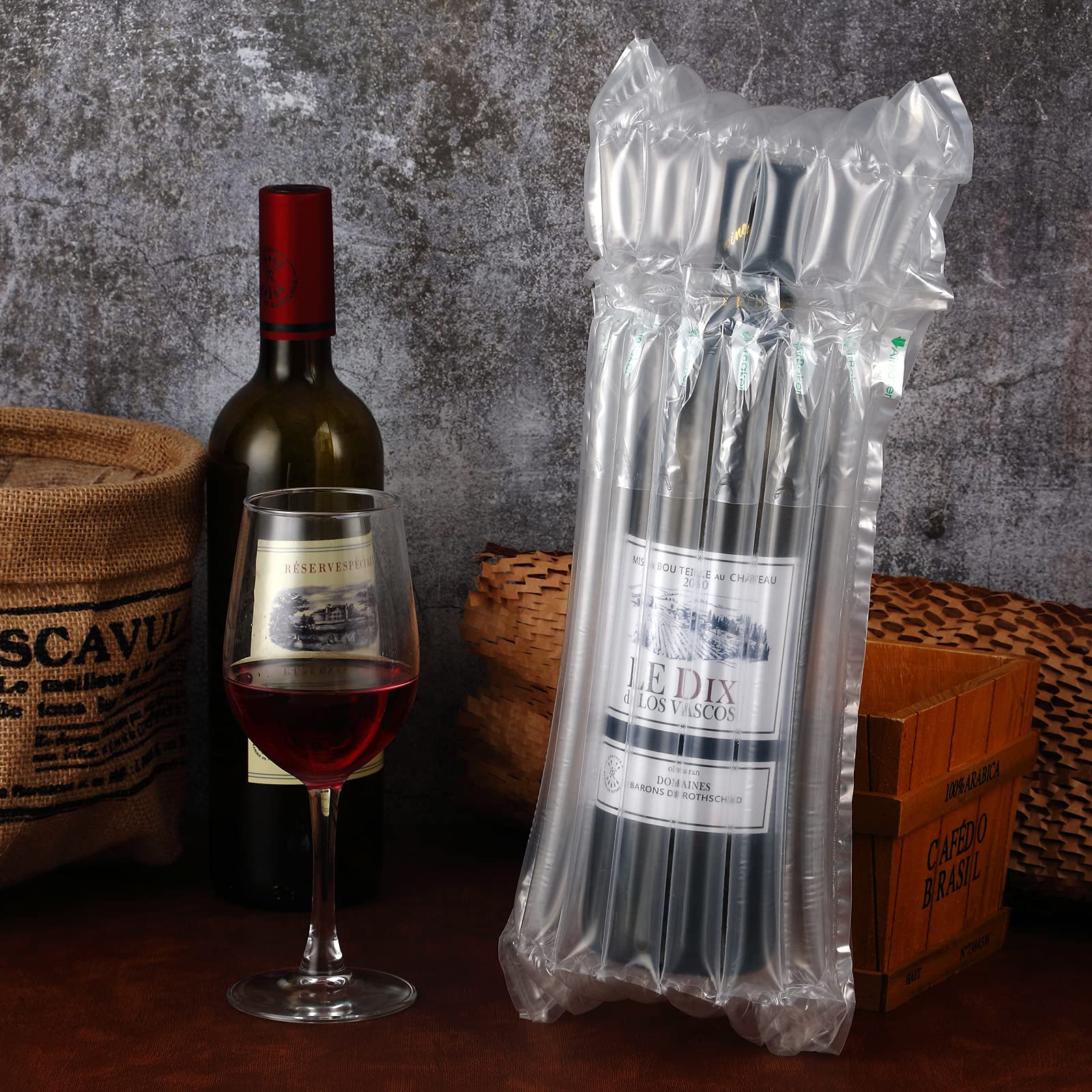 Borse Gonfiabili 12 Borse Di Protezione Delle Bottiglie E Borse - Foto 13