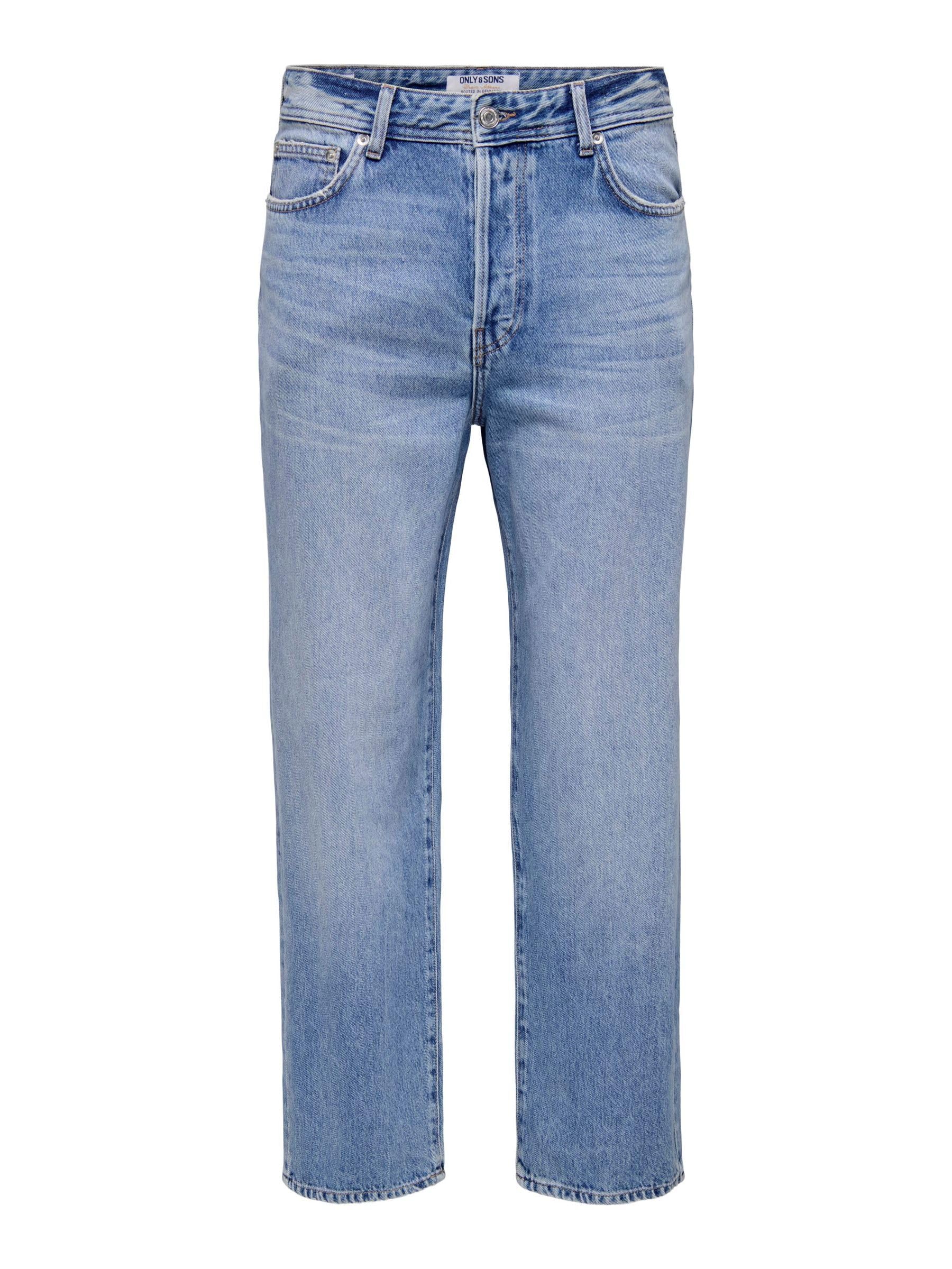 ONLY & SONS Onsfade Loose Bromo 2328 Tai DNM, Special Bright Blue Denim, 32 W/32 L