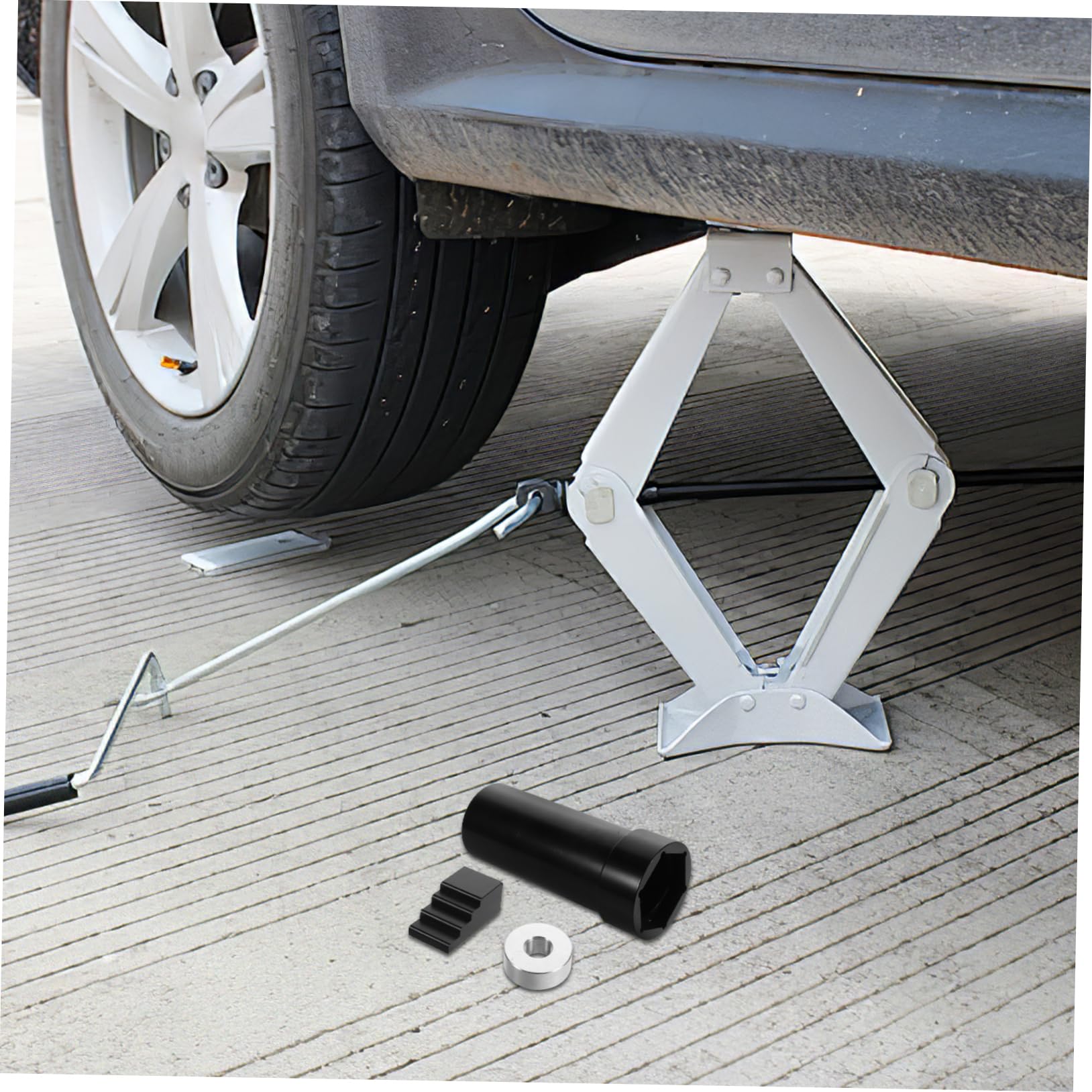 Gatuida Clé à Pignon à Double Arbre en Métal pour Mécaniciens Moto, Outil Polyvalent Clé de Blocage de Poulie, pour Ateliers de Réparation