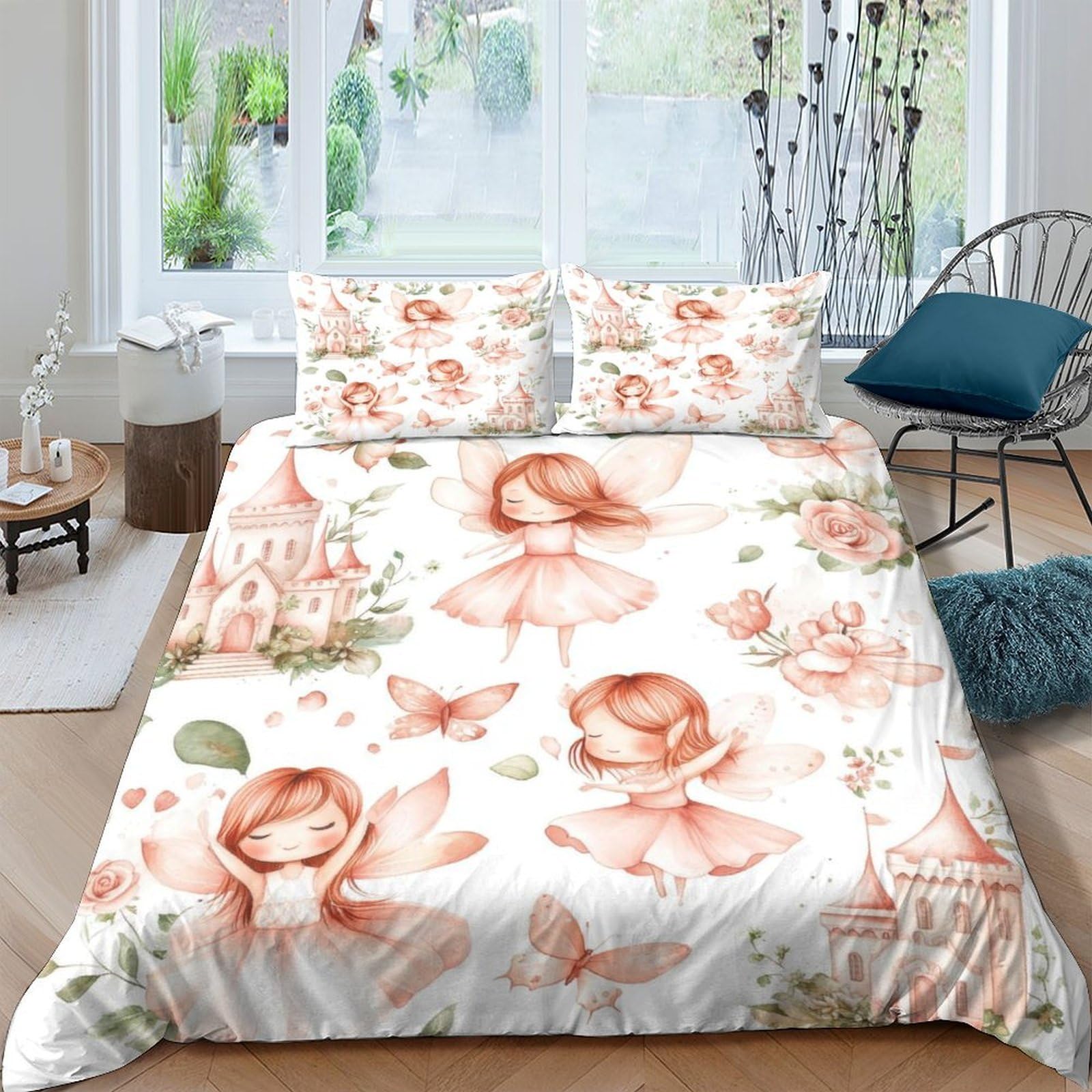 Housse de couette danseuse 140x200 pour décoration de chambre d'adolescente ado