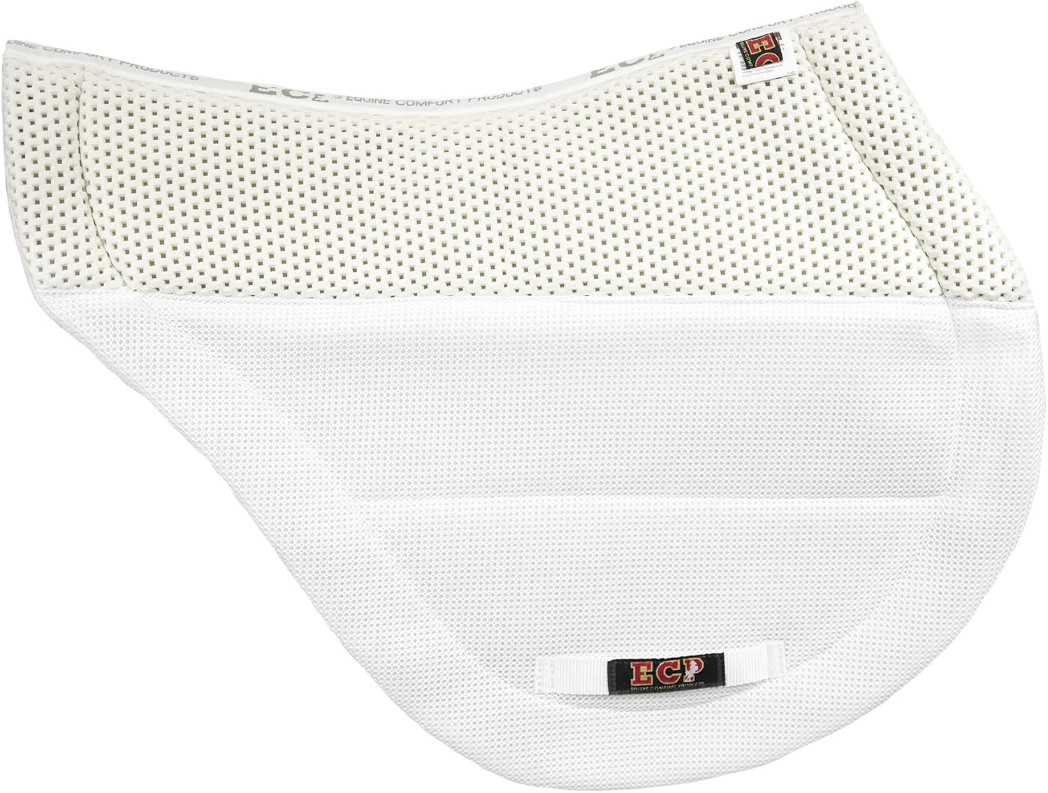 ECP Equine Comfort Products Grip Tech Eventing Saddle Pad, Non-Slip, Shock-Absorbing, Breathable, Compression Foam for Comfort, Ideal for Jumping, Dressage, Trails, and Shows