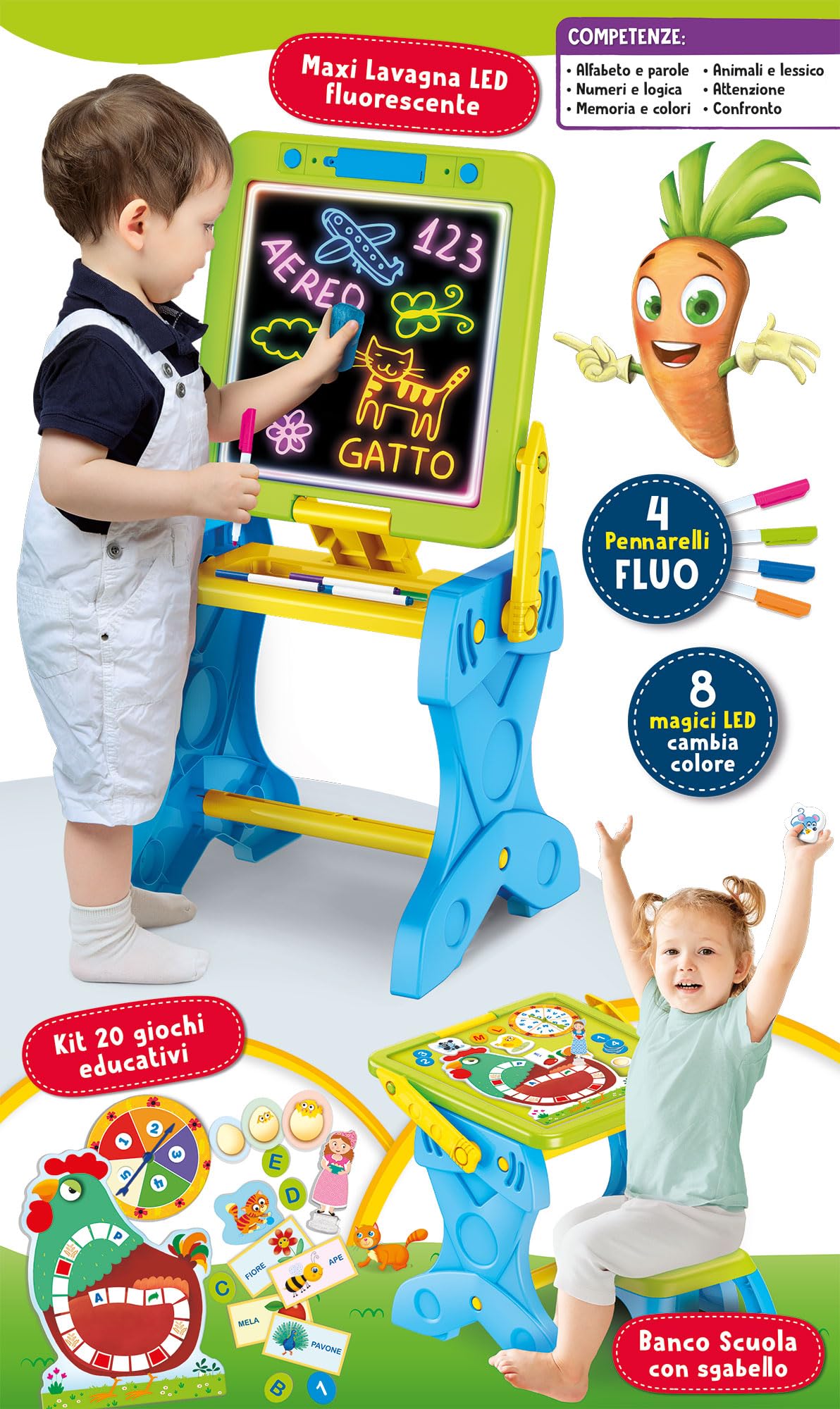 WeBlog - Prezzo Lisciani Giochi - Carotina Banchetto led gioco e imparo ...