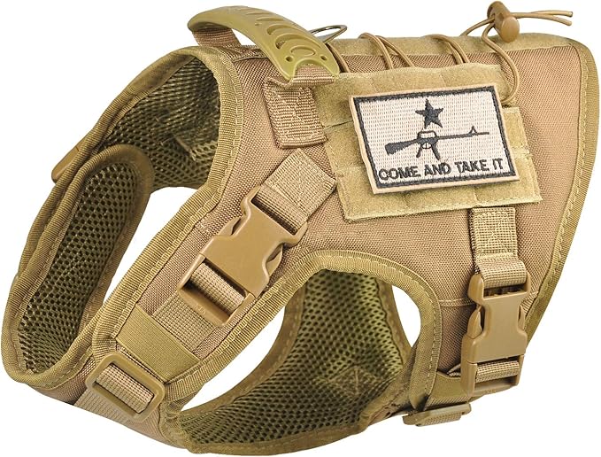 SALFSE Tactical Dog Vest Harness, Outdoor Training Service