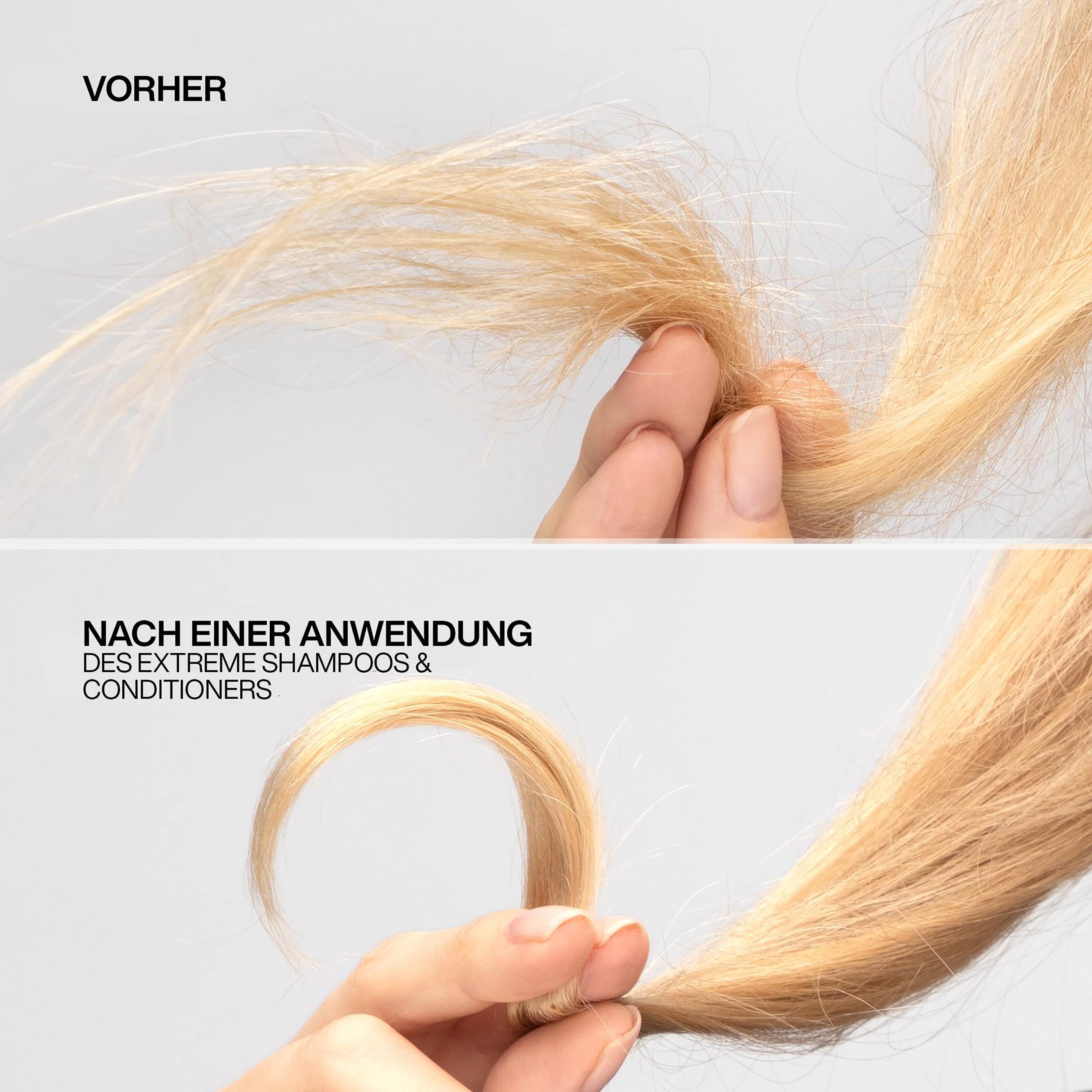 Redken Pflegeset mit Shampoo, Conditioner & Anti-Snap Spray für sprödes und geschädigtes Haar, Anti Haarbruch, Mit Interlock Protein Network, Extreme