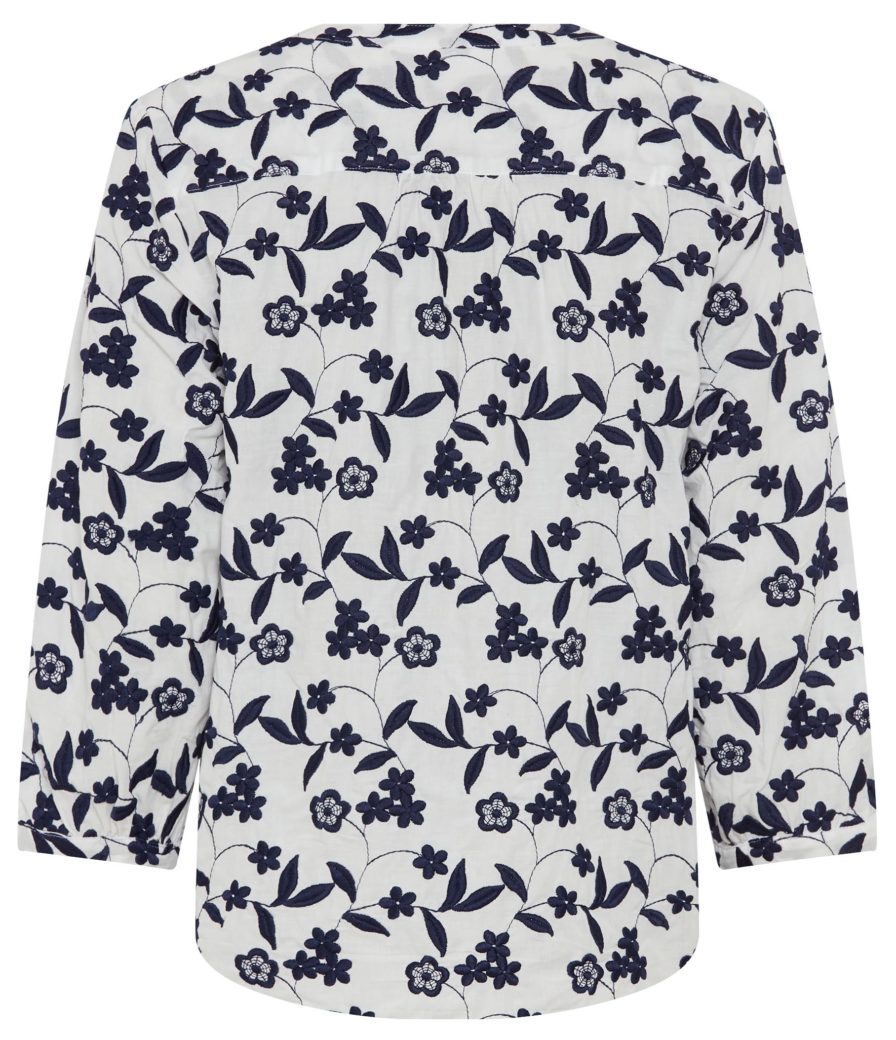 Brax Damen Style.Velia Embroidered Cotton Bluse (1er Pack)